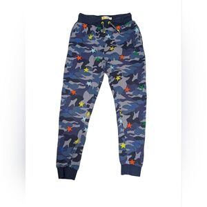 Mini Boden Camo Star Print Joggers